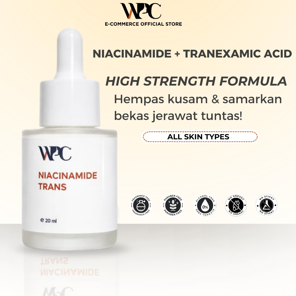 WPC SERUM NIACINAMIDE TRANS - Wijaya Platinum Clinic Serum untuk Mengecilkan Pori-Pori Mengatasi Nod