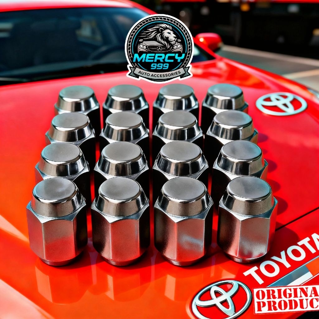 Toyota All New Rush Mur Roda Racing Baut Lugnut Velg Mobil 16/20 Pcs Bahan Baja Original Product