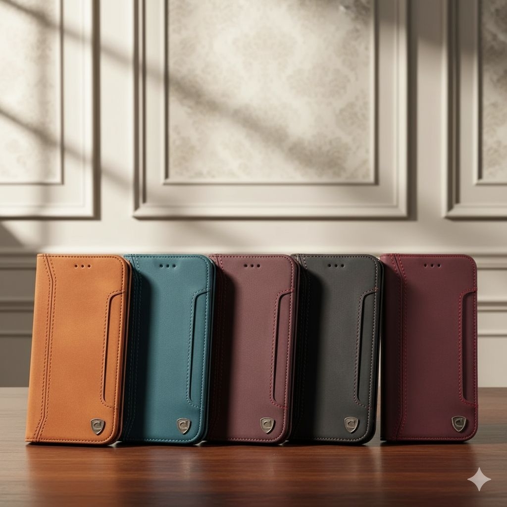 SAMSUNG Z FOLD 2 3 4 5 6 7 Leather Case Magnetic Flip Cover Sarung Hp Kulit Wallet C01