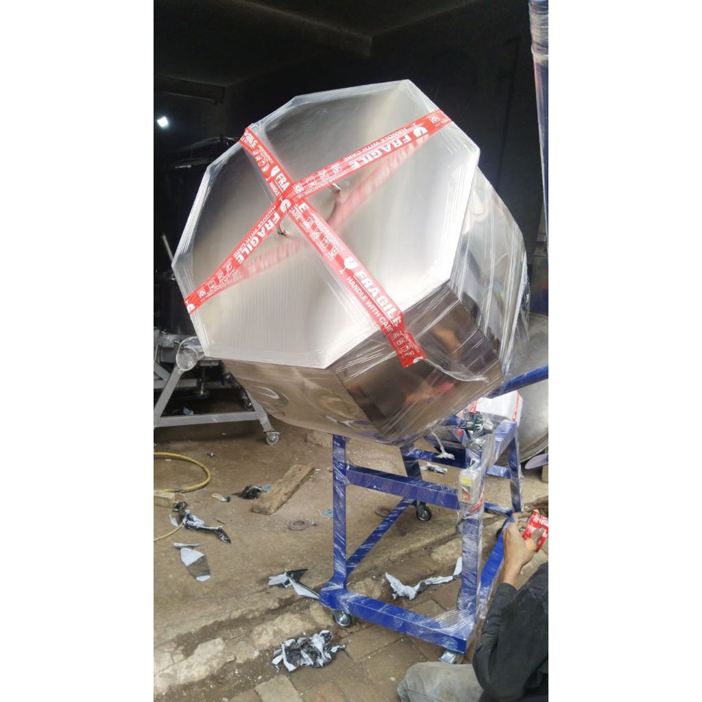 Mesin Pengaduk Bumbu / Mesin Pengaduk Bumbu Keripik stainless steel 304