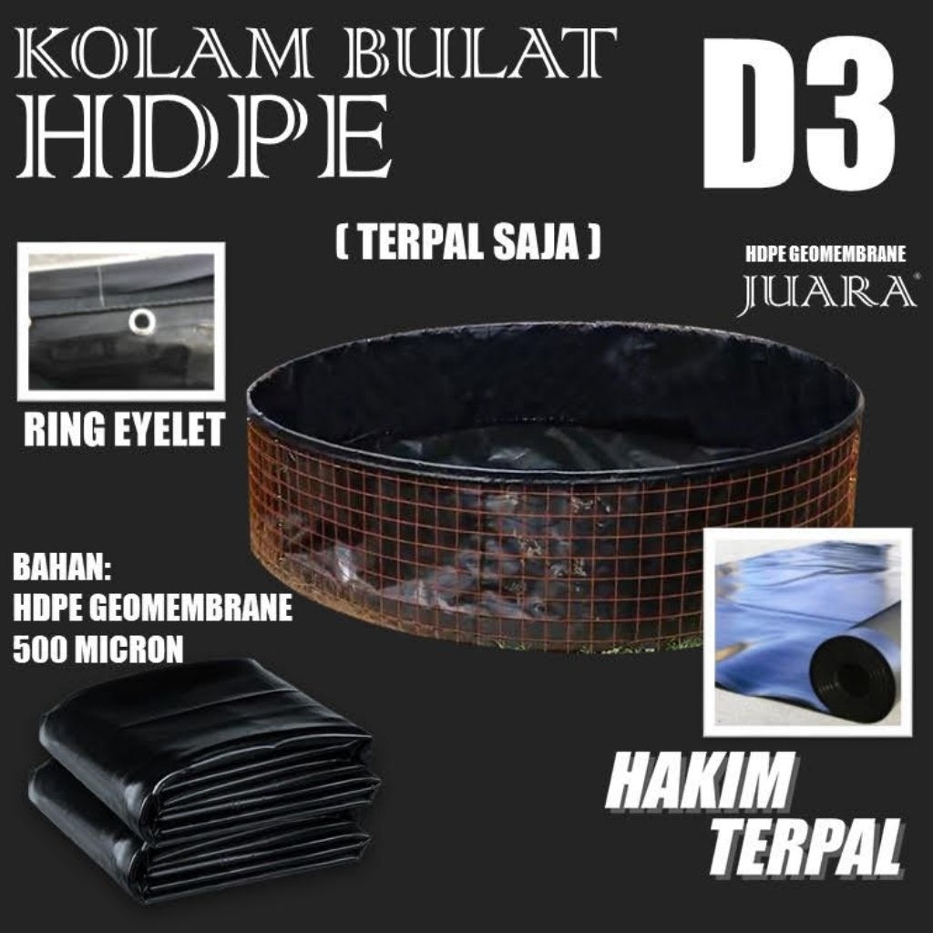 D3 HDPE 500 MIKRON TERPAL SAJA
