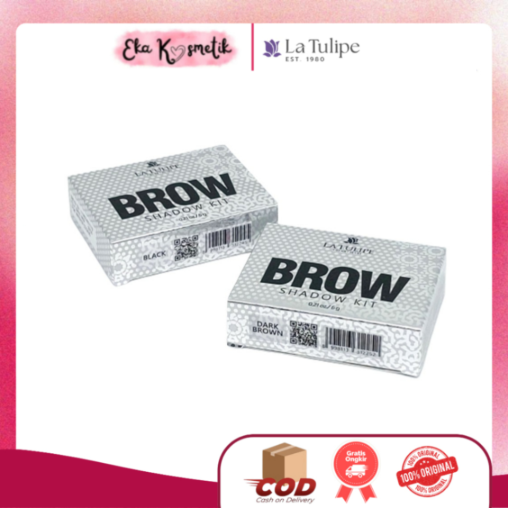 LA TULIPE Brow Shadow Kit / EKA KOSMETIK