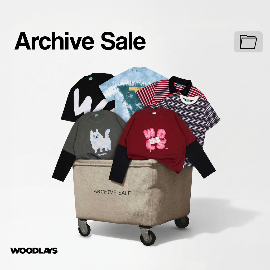 Woodlays Tshirt Oversize Archive Sale 3
