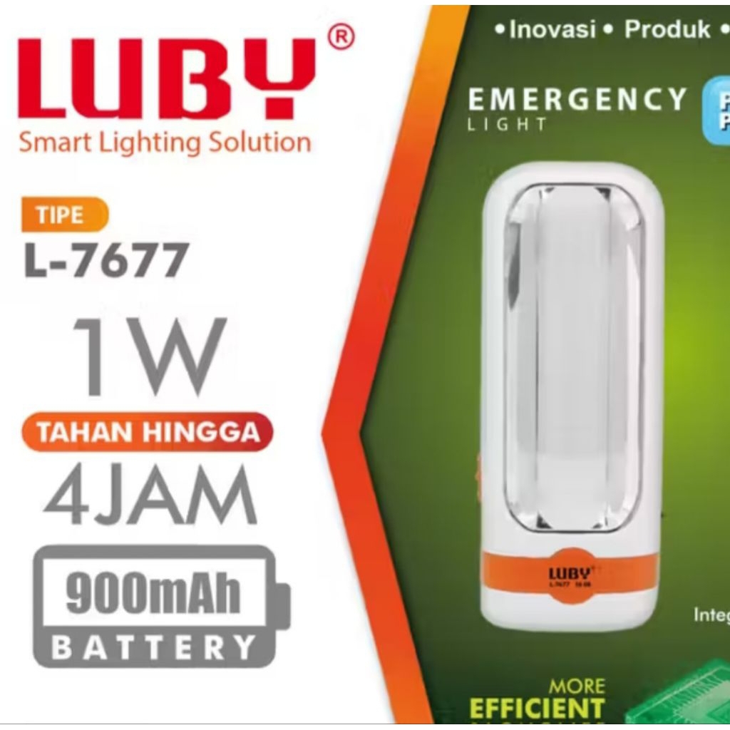 Senter Emergency Luby L-7677/ L7677/ L 7677