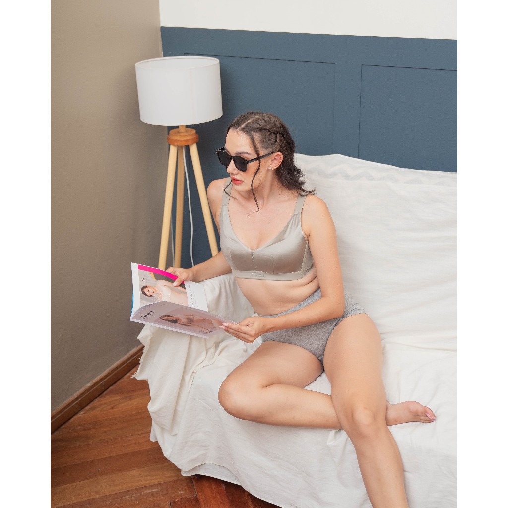 Brianna - Bra - BH Tanpa Kawat - Push Up Bra Premium Satin Spandex Fabric