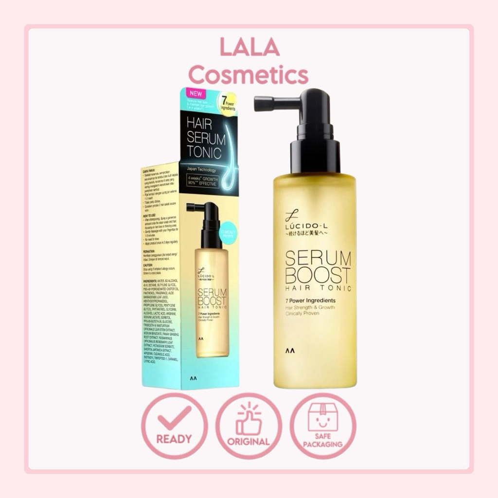 LUCIDO-L Serum Boost Hair Tonic 60ml