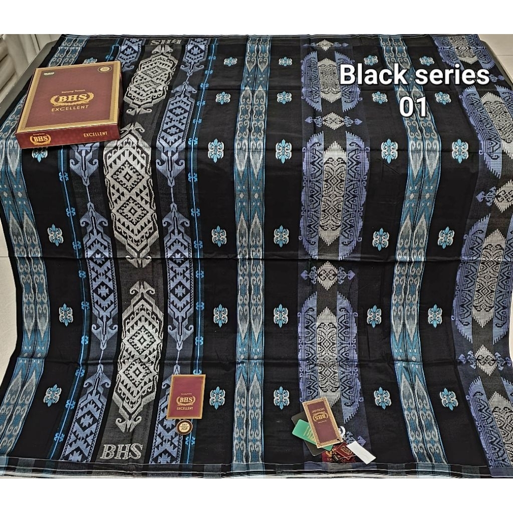 Sarung BHS EXCELLENT JSK MIX (HITAM) Grade Gold