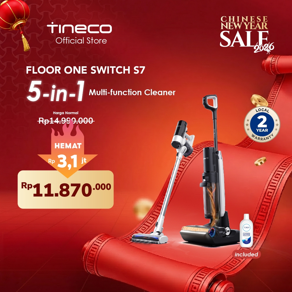 Tineco Floor One Switch S7 Smart Wet Dry Cordless Vacuum Cleaner Multifuncional Vacuum
