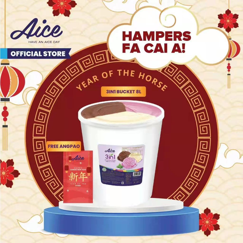 Paket Aice Ice Cream Hampers CNY es krim