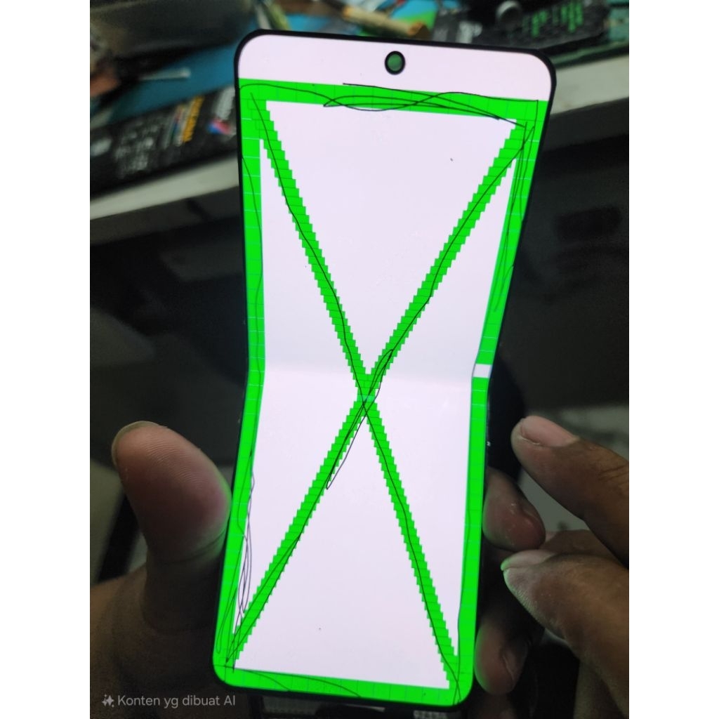 Lcd samsung z flip 5 ori no minus