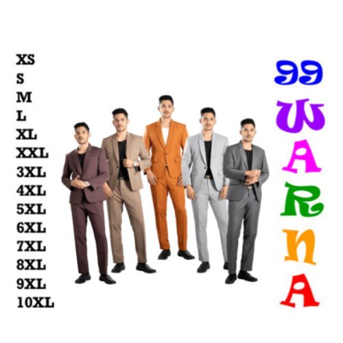 OT FASHION TC87 COLLECTION THE CLOVER 87  JAS PRIA UKURAN BESAR / JAS NIKAH UKURAN JUMBO JAS Blazer 