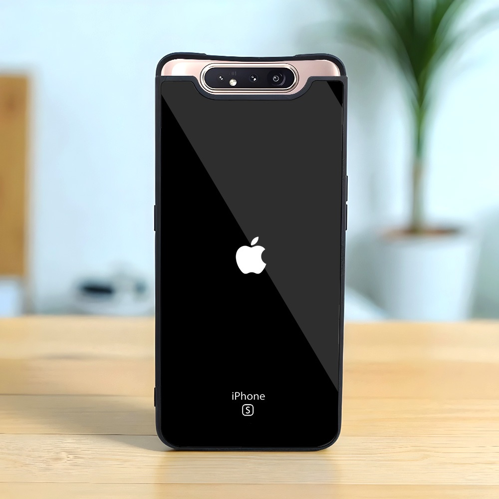 Case Glass Kilau For samsung A80 - case hp - case kilau samsung a80 - Casing Handphone samsung A80 [