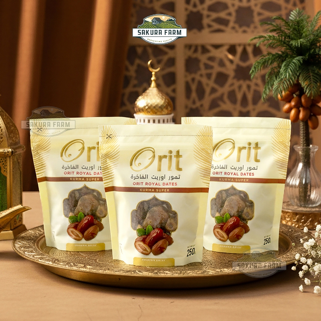 Orit Kurma Super 250gr Kurma Jumbo Orit Kurma Super Premium 100% Halal