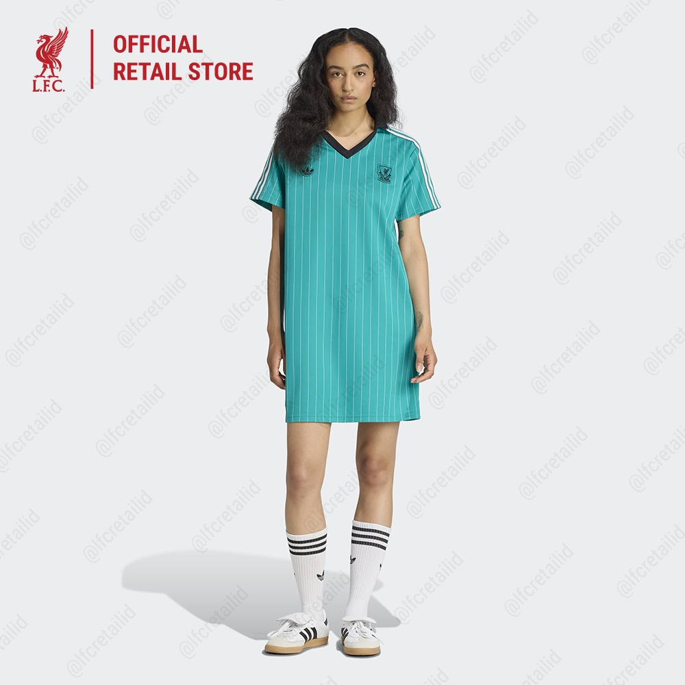 Liverpool FC adidas Terrace Icons Dress  -  LFC Gaun Original Wanita