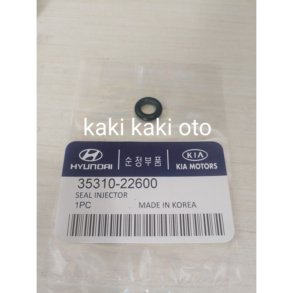 Insulator injector seal nosel nozzle injektor injector seal oring nozzle injector atoz visto picanto
