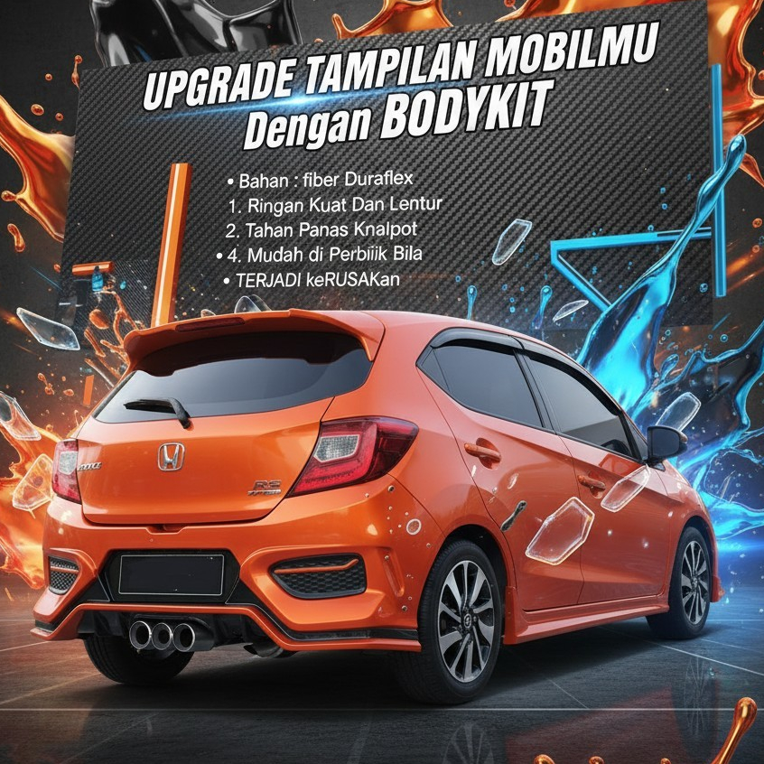 bodykit honda new brio bodykit brio bodykit brio type r concept P