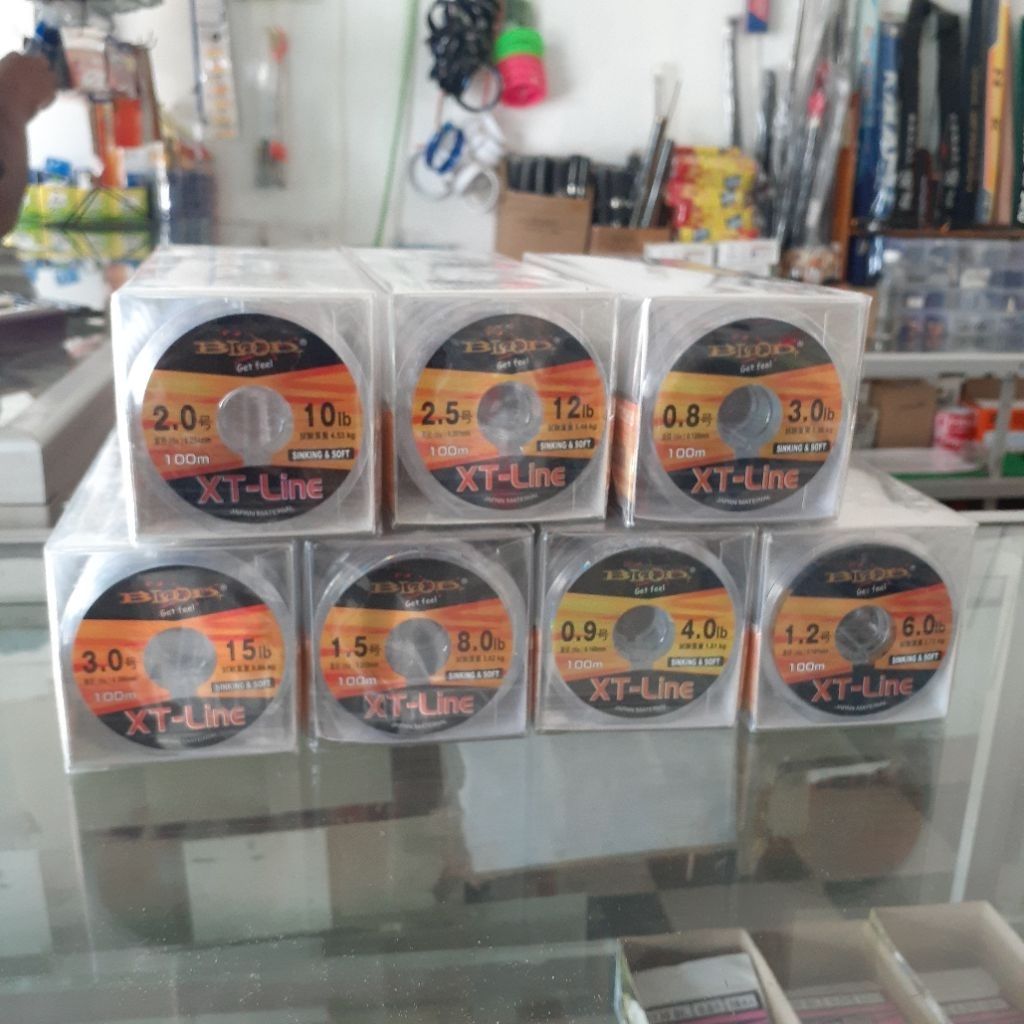 senar pancing bloods xt line