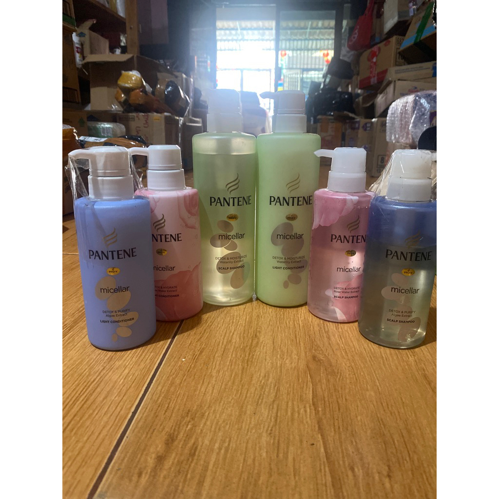 Pantene Micellar Shampo & Conditioner 300ml & 530ml