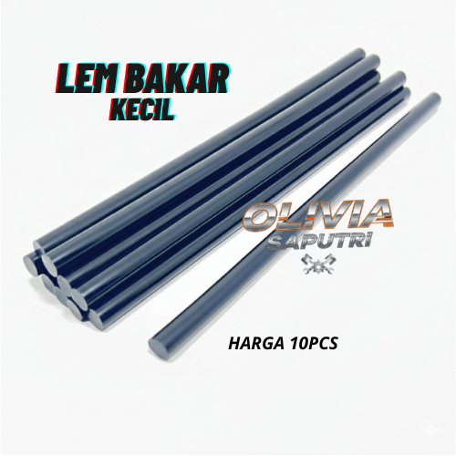 Lem Bakar Kecil Hitam | lem stik hitam lem bakar glue gun kecil