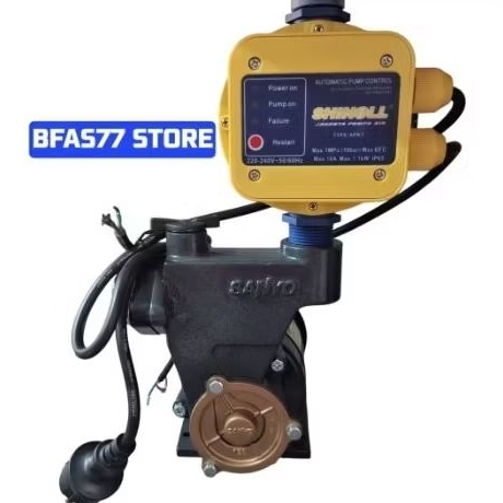 Pompa pendorong air Sanyo 200 watt otomatis APC digital