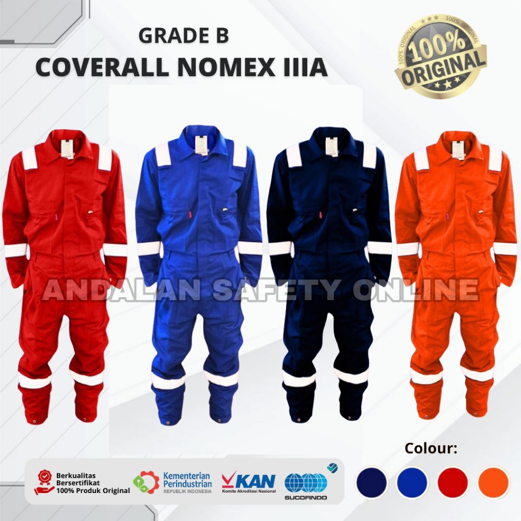 Wearpack Coveral Nomex IIIA Flame Retardant (FR) Original