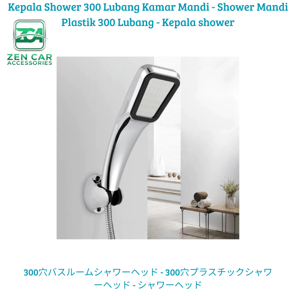 Kepala Shower 300 Lubang Kamar Mandi - Shower Mandi Plastik 300 Lubang - Kepala shower