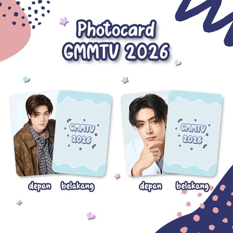 Photocard gmmtv 2026 thai actor aktor thailand