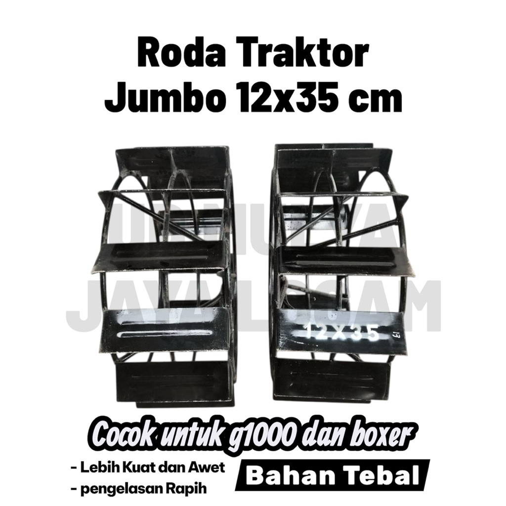 Roda Traktor Jumbo 12x35 Ring 2 & Ring 3 Traktor G1000/Boxer, G3000