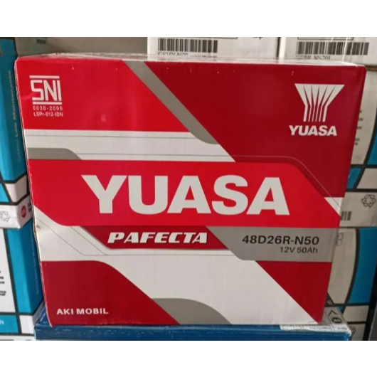Yuasa Aki Mobil N50-PF 100% ORIGINAL
