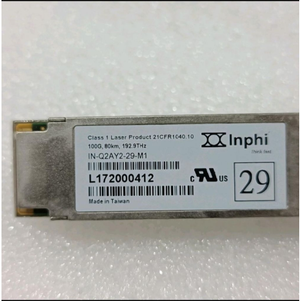 QSFP 100G 80km SMF Inphi QSFP28 ZR4