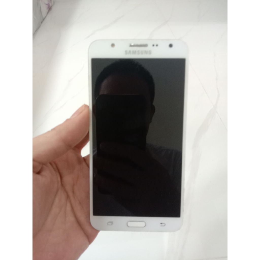 LCD Touchscreen Fullset Frame Samsung J700F Original Copotan