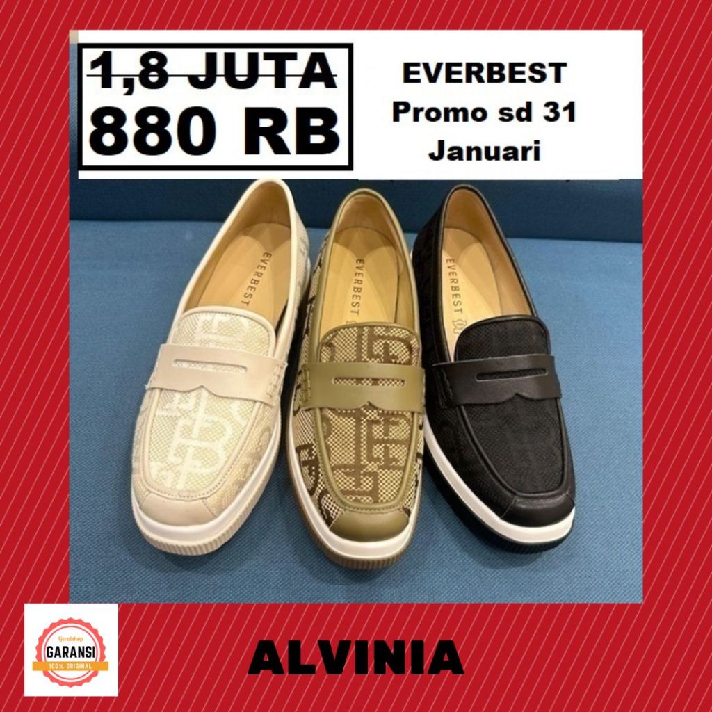 Sepatu EVERBEST wanita sale ALVINIA shoes original 100%