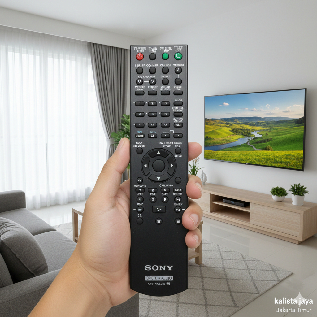 REMOTE DVD HOME THEATER SONY ORIGINAL ASLI PANJANG