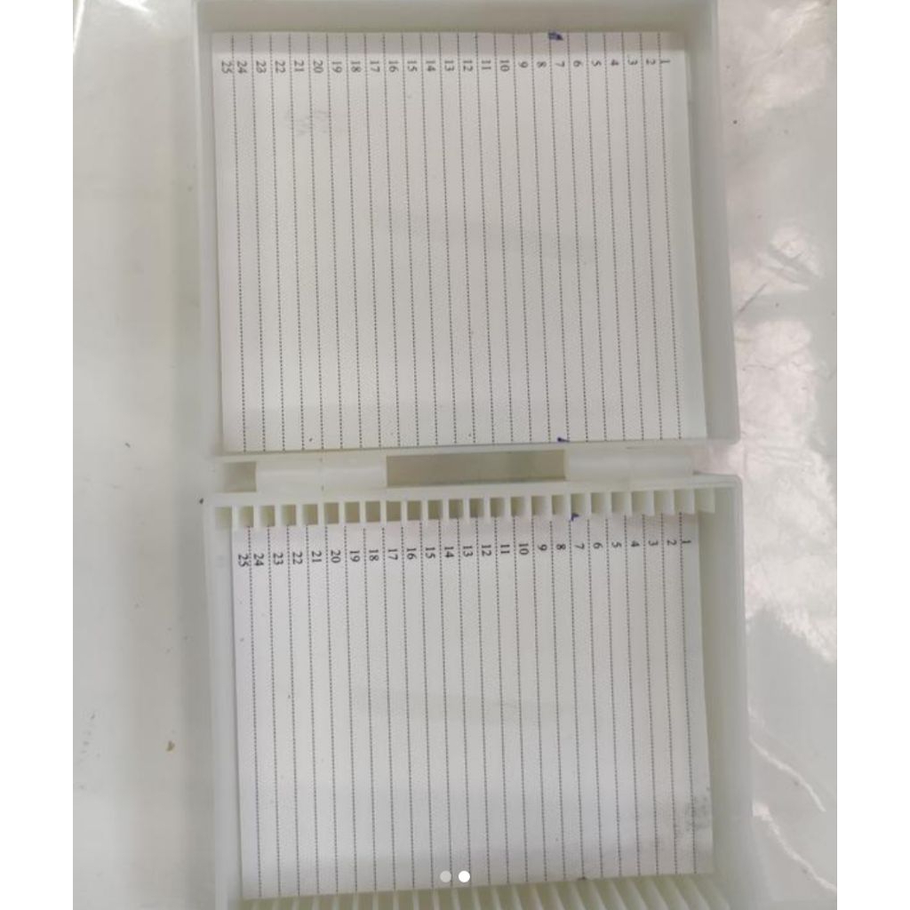 Slide Box isi 25 Kotak Penyimpanan Kaca Preparat