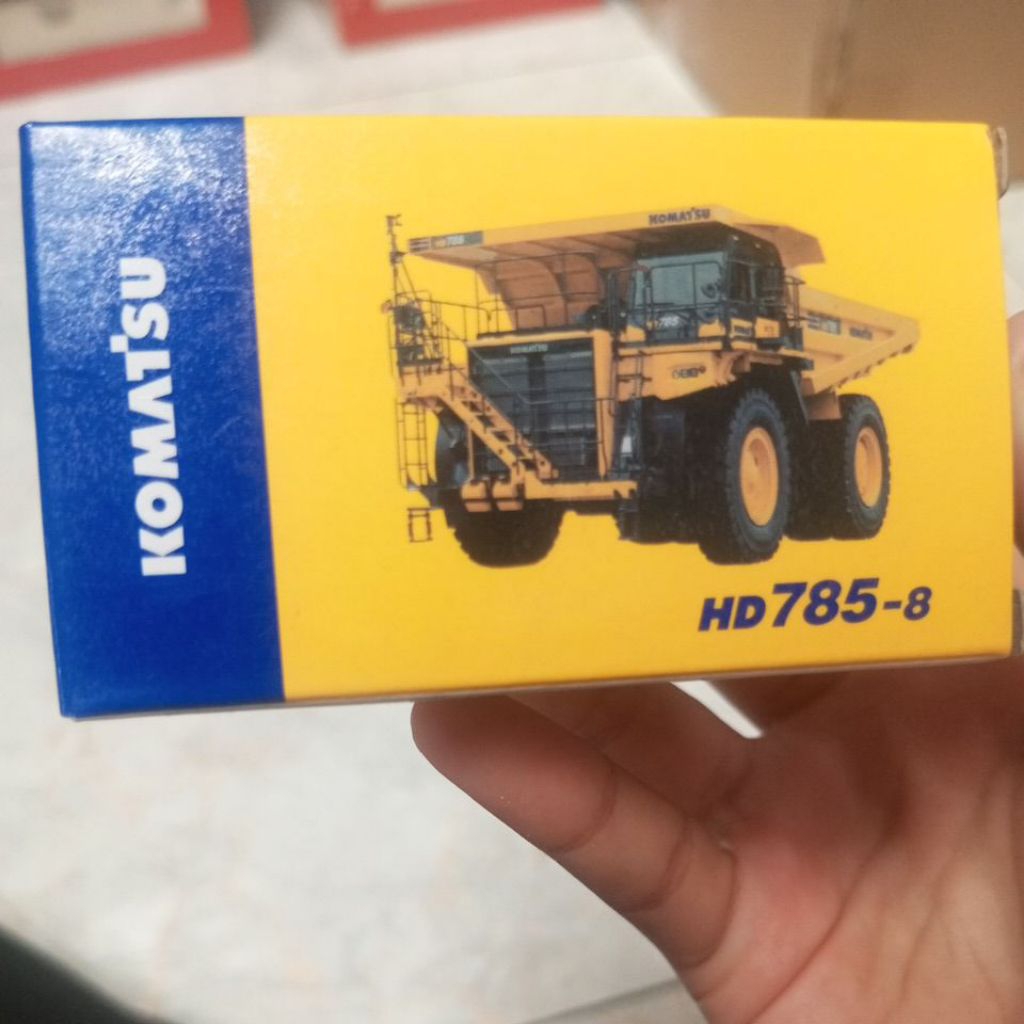 Diecast miniatur Dump truck Komatsu HD 785-8