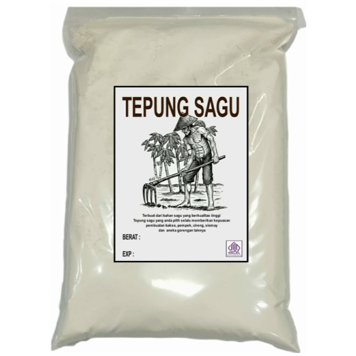 Tepung Sagu Aren Murni untuk Bakso Siomay Pempek Cilok Pentol Cendol
