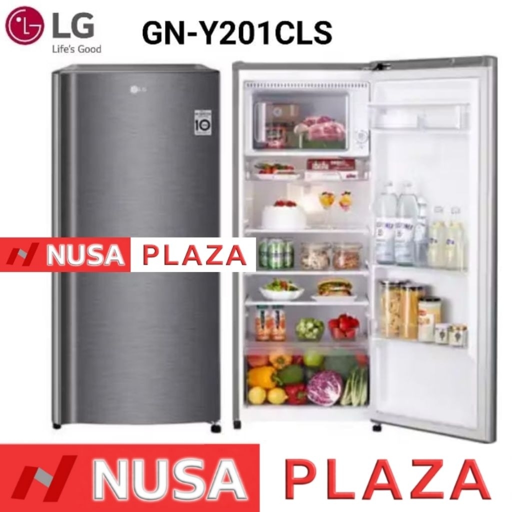 KULKAS 1 PINTU LG GN-Y201CLSR / GN-Y201CLAR / GN-Y201CLD (KHUSUS MEDAN)