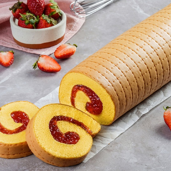 BOLU GULUNG MERANTI MEDAN ORIGINAL STRAWBERRY