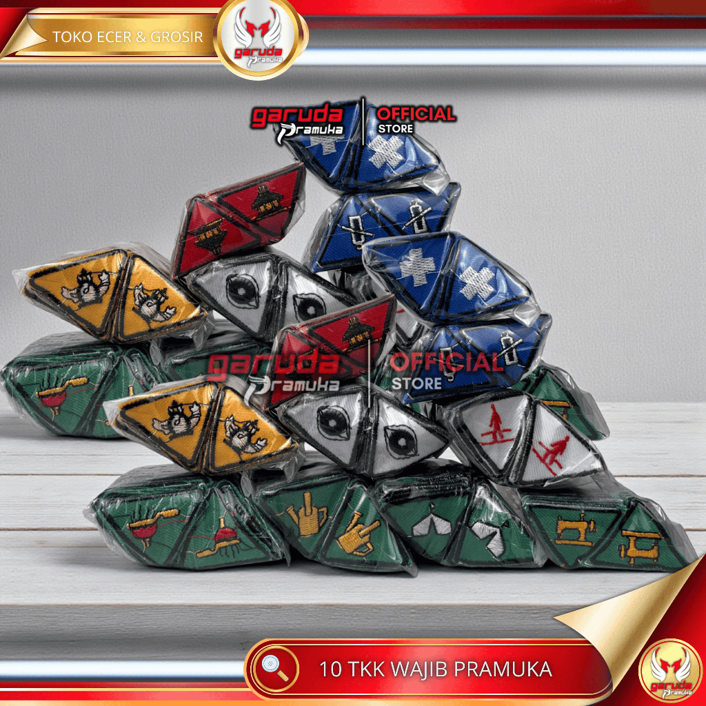 Grosir (50 PCS) TKK Wajib Siaga | 10 TKK Wajib Siaga