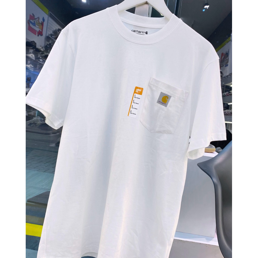 Promo Carhartt T-shirt Pocket White (Original)