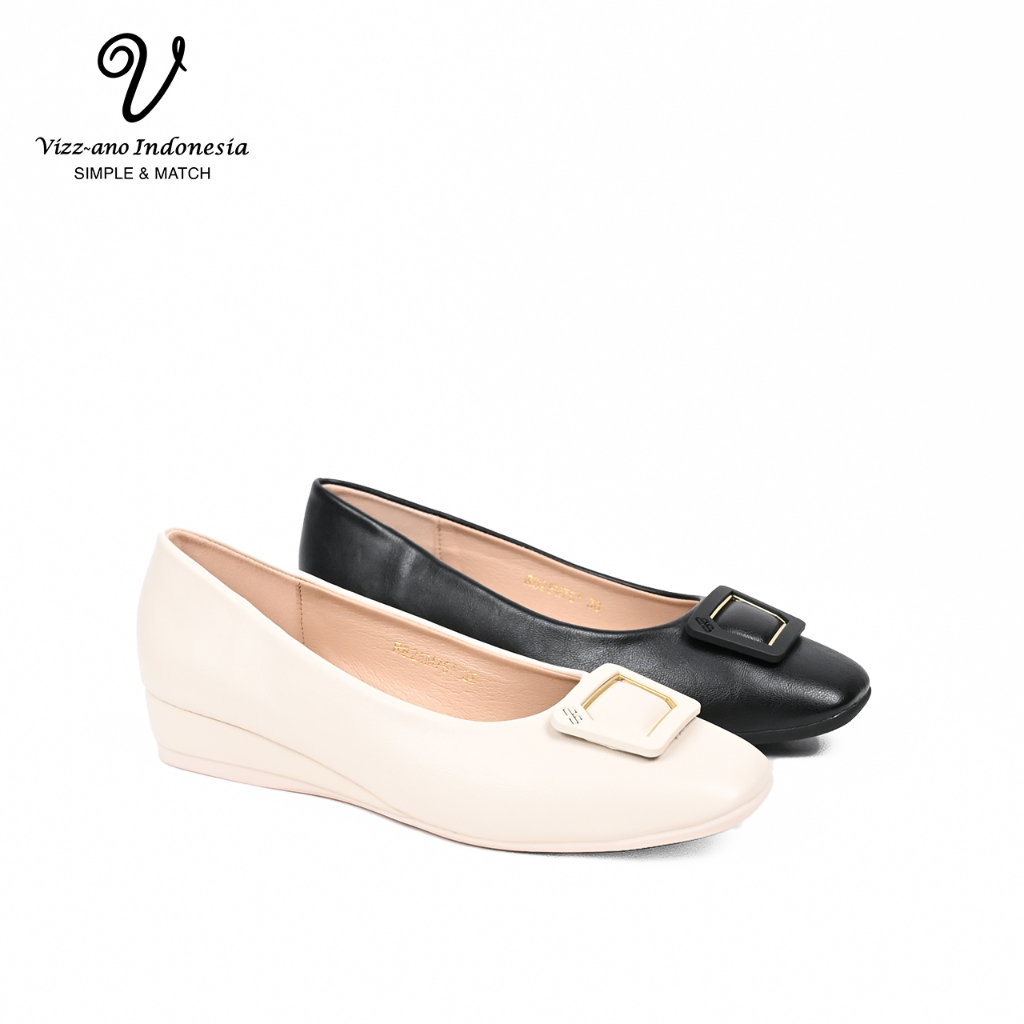 Vizzano Shoes Flatshoes Wanita Flats Pita Cantik Design Raya