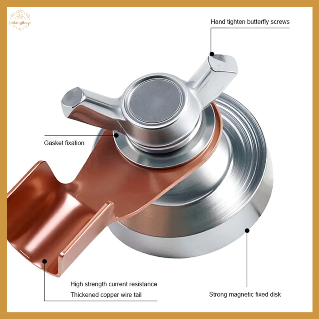 Las Magnet Stang Massa Magnet Klem Masa Las / Strong Magnetic Earth Ground Clamp Welding