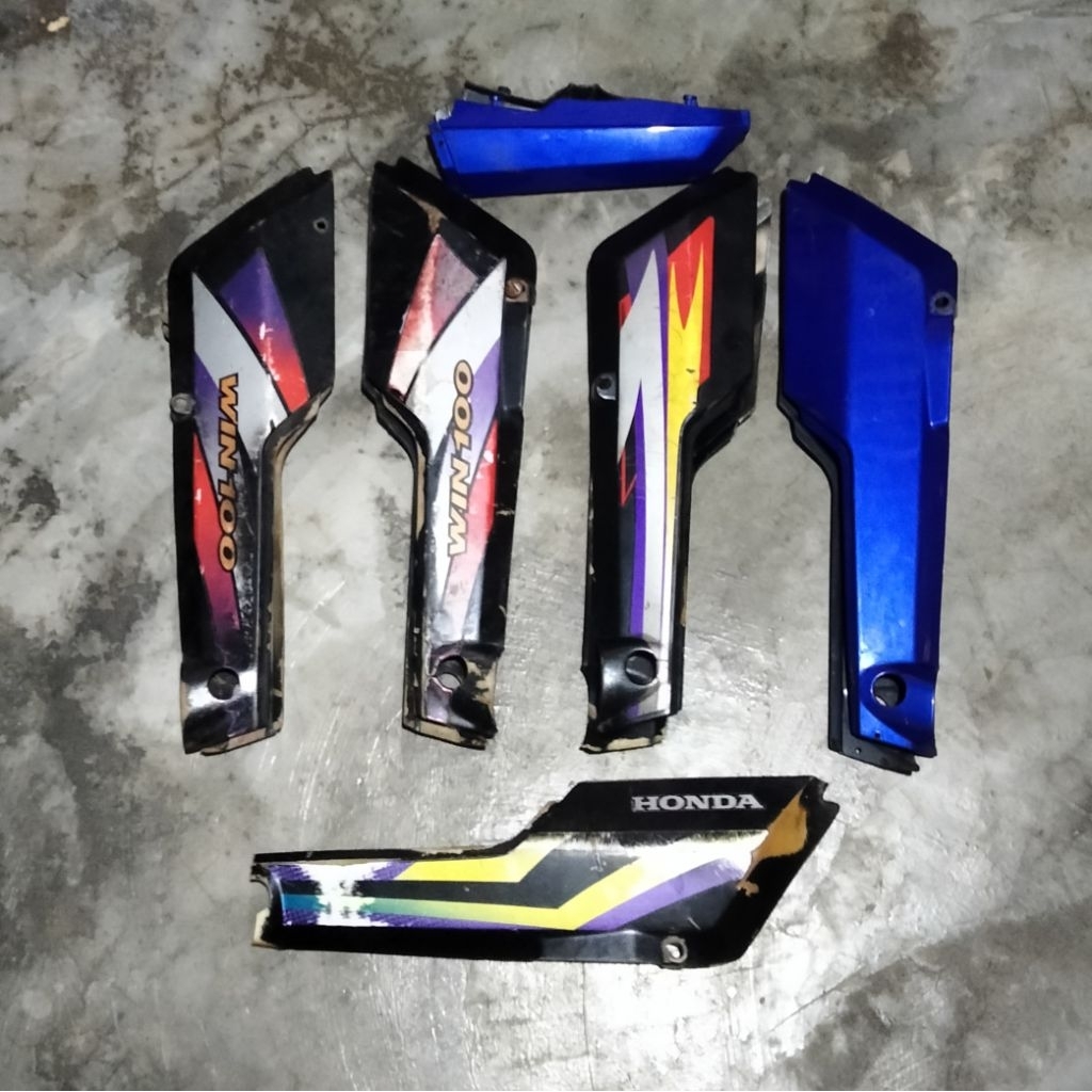 Cover/Body samping honda win 100 bekas second copotan