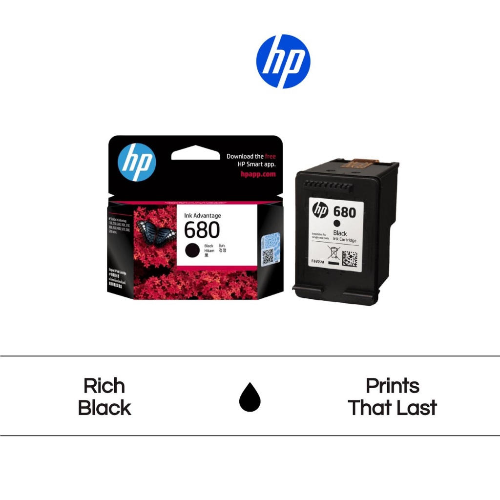 Tinta Printer HP Original 680