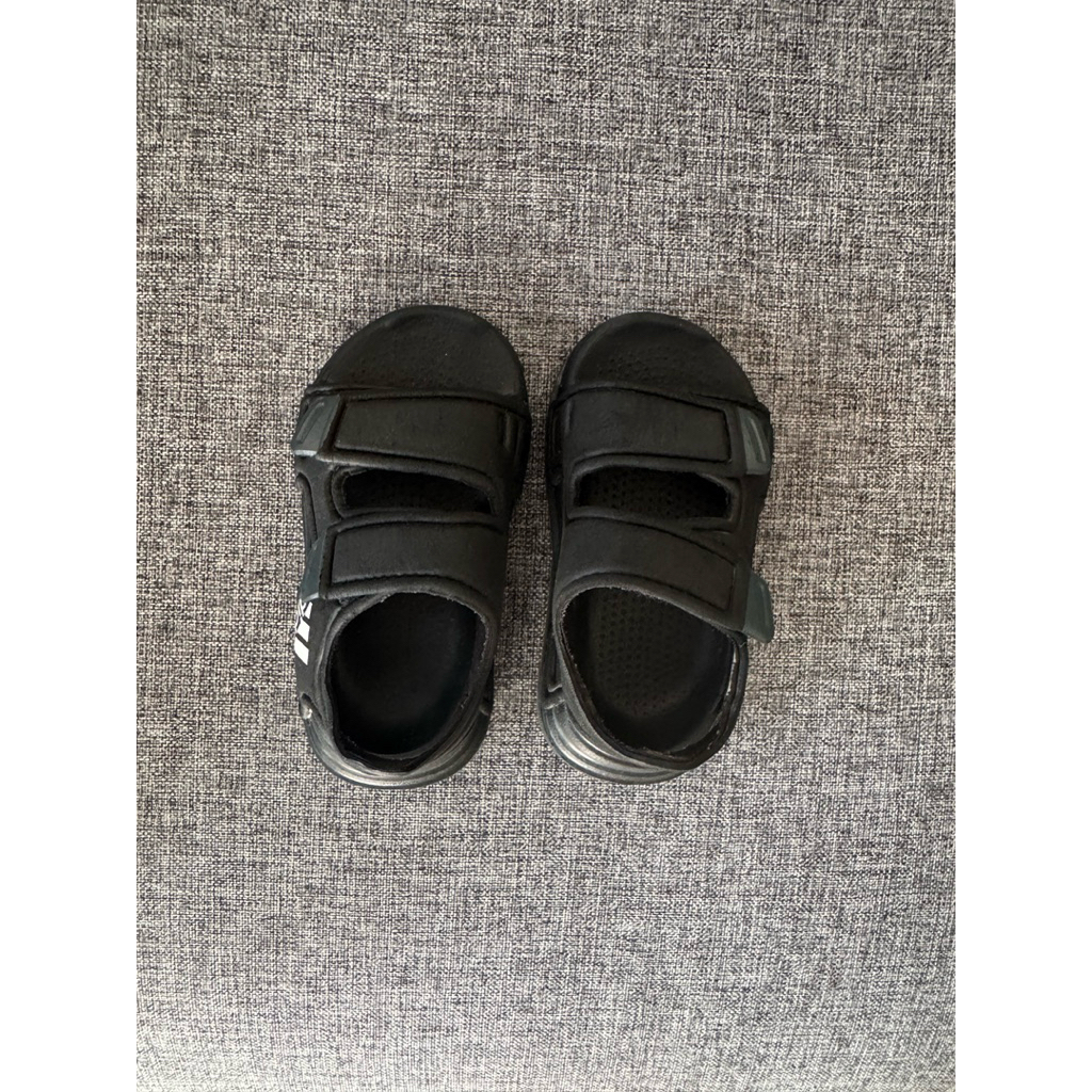 Adidas Altaswim Sandal | Black | Preloved | Sepatu Sandal Anak Laki Laki