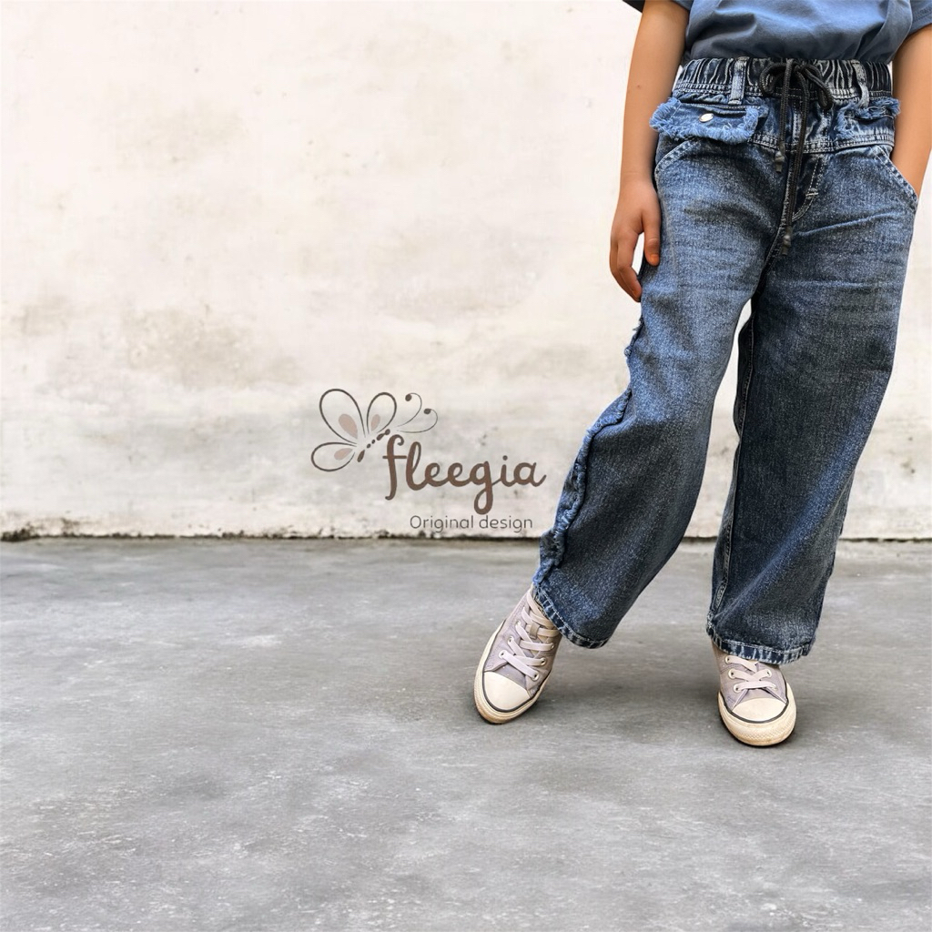 Fleegia Skena Jeans anak Perempuan