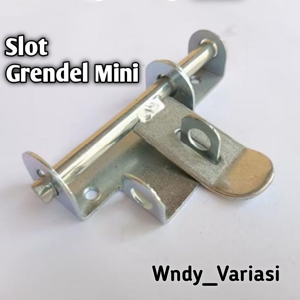 Slot Grendel Samping Mini Pintu Pagar Ornamen Pagar Besi