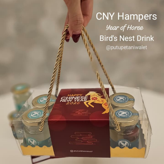CNY Hampers Chinese New Year Hampers Bird's Nest Drink Gift Box CNY 2026 Minuman Sarang Walet 8 jar 