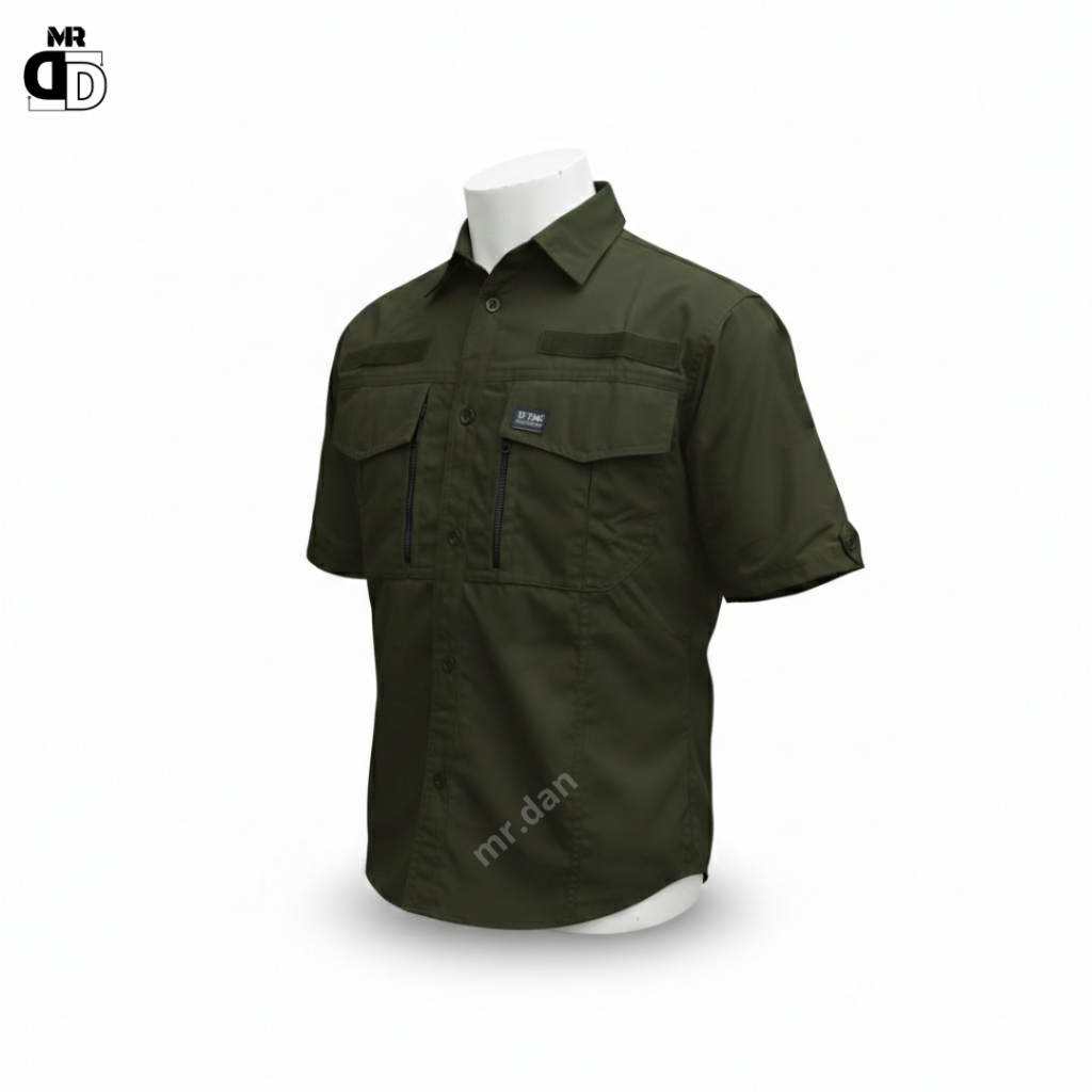 Baju Tactical W-TAC Lengan Pendek Seragam Lapangan Outdoor