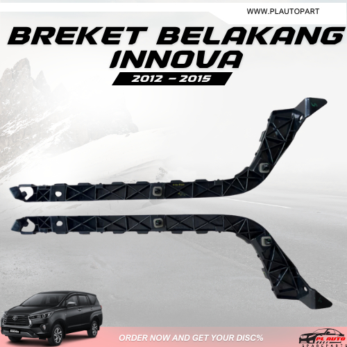 BREKET BEMPER BELAKANG INNOVA 2012–2015